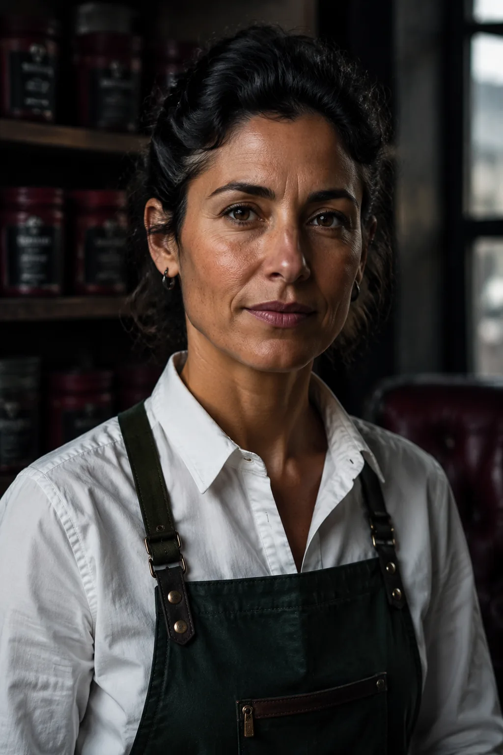 Retrato de Daniela Estrada Vega, encargada de tintado