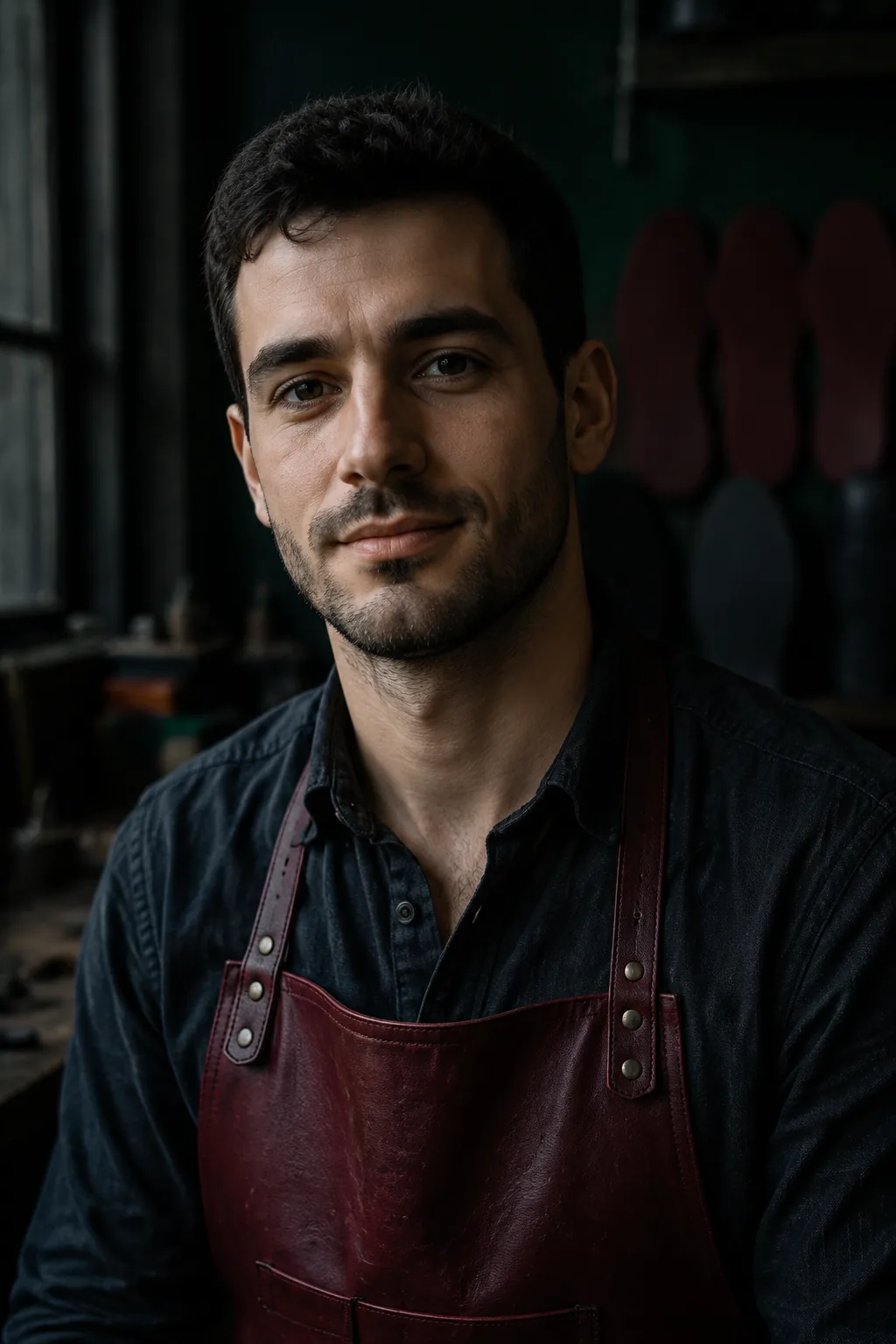 Retrato de Ruben Cazorla Mateos, aprendiz mayor